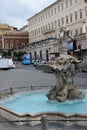 Fontana del Tritone di Palazzo Margherita - Tritone Fountain - Rome, Italy