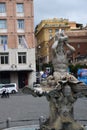 Fontana del Tritone di Palazzo Margherita - Tritone Fountain - Rome, Italy