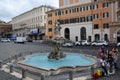 Fontana del Tritone di Palazzo Margherita - Tritone Fountain - Rome, Italy