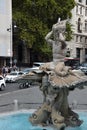 Fontana del Tritone di Palazzo Margherita - Tritone Fountain - Rome, Italy