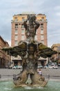 Fontana del Tritone meaning Triton Fountain in Rome