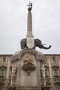 The Fontana dell`Elefante in Sicily