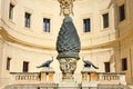 Fontana della Pigna Pine Cone Fountain from the 1st century AD, Vatican, Rome, Italy Royalty Free Stock Photo