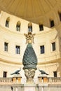 Fontana della Pigna Pine Cone Fountain from the 1st century AD, Vatican, Rome, Italy Royalty Free Stock Photo