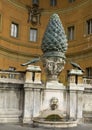 Fontana della Pigna in Vatican City, Rome, Italy.