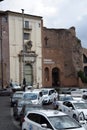 Fontana dellAcqua Felice - Fountain of Moses - Rome, Italy Royalty Free Stock Photo