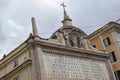 Fontana dellAcqua Felice - Fountain of Moses - Rome, Italy Royalty Free Stock Photo