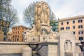 The Fontana delle Anfore & x28;Fountain of the Amphorae& x29; in Rome, Ita