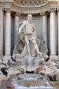 Fontana di Trevi detail