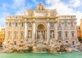 Fontana di Trevi Trevi Fountain. Rome - Italy. Royalty Free Stock Photo