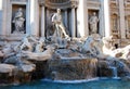 Fontana (Fountain) di Trevi in Roma (Rome) Royalty Free Stock Photo