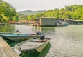 Fontana Lake Dock in North Carolina