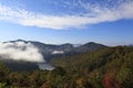 Fontana Lake with Misty Fog