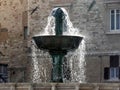 Old medieval fountain in Perugia, Italy