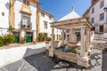 Fonte da Vila (Town's Fountain) in the Jewish Quarter of Castelo de Vide Royalty Free Stock Photo