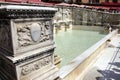 Fonte Gaia, monumental fountain located in the Piazza del Campo in the center of Siena, Italy Royalty Free Stock Photo