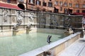 Fonte Gaia, monumental fountain located in the Piazza del Campo in the center of Siena, Italy Royalty Free Stock Photo