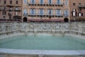 Fonte Gaia, Siena Cathedral, Piazza del Campo, water, thermae, swimming pool, building Royalty Free Stock Photo