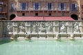 Fonte Gaia, Siena, Tuscany, Italy Royalty Free Stock Photo