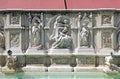 Fonte Gaia, Siena, Tuscany, Italy Royalty Free Stock Photo