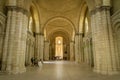 Fontevraud abbey main church seen from the inside