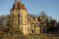 Fonthill castle with early sun light in Doylestown, Pa. USA