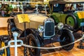 FONTVIEILLE, MONACO - JUN 2017: beige CITROEN C3 1921 in Monaco Top Cars Collection Museum