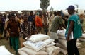 Food aid in Burundi.