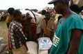 Food aid in Burundi. Royalty Free Stock Photo