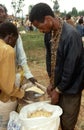 Food aid in Burundi. Royalty Free Stock Photo