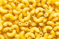 Food background from chifferini rigati pasta