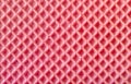 Pink waffle texture Royalty Free Stock Photo