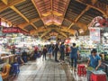 Food at the Ben Thanh food market in Ho Chi Minh City in Vietnam