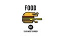 Food Burger Dining Eating Nourishment Concept Royalty Free Stock Photo