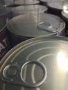 Cans packaged Royalty Free Stock Photo