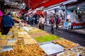 Food in Carmel Market, Tel Aviv, Isreal. Royalty Free Stock Photo