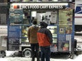 Food Cart Frigid Cold New York