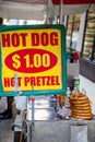 Food cart in New York City