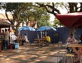 Food center terrace