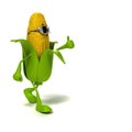 Food character - corn cob