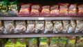 Food Chips on store shelves