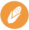 Corn Isolated Vector icon which can easily modify or edit Royalty Free Stock Photo