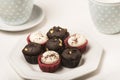 Food : Close up of luxury, small cupcakes. 9