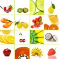 Food collage Royalty Free Stock Photo