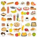 Food collection Royalty Free Stock Photo