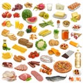 Food collection Royalty Free Stock Photo