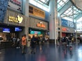 Food Concourse at Tropicana Field, St. Petersburg, Florida Royalty Free Stock Photo