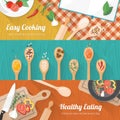 Food and cooking banner