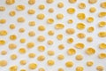 Food corn flakes isolated on white background Royalty Free Stock Photo