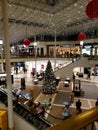 Food court Christmas tree